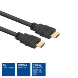 ACT 4K high speed HDMI kabel V2.0 (AWG30) M/M 2 meter