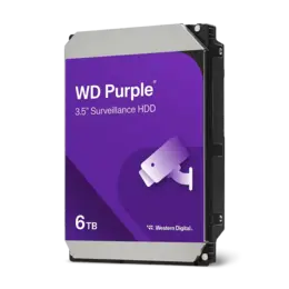 WD Purple 6TB Surveillance harde schijf WD64PURZ