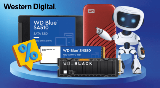 WD SSD aanbieding