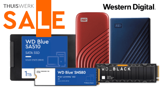 WD SSD aanbieding