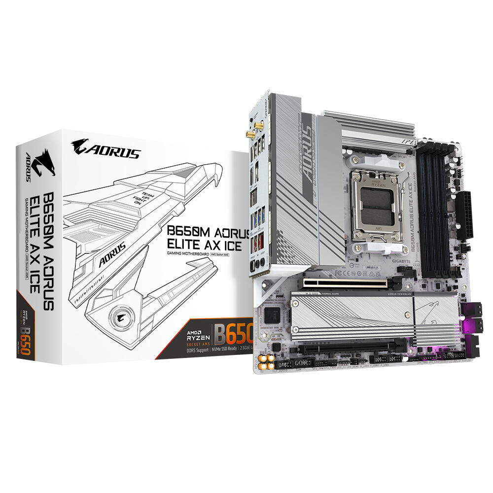 Gigabyte B650M A ELITE AX ICE (B650,AM5,