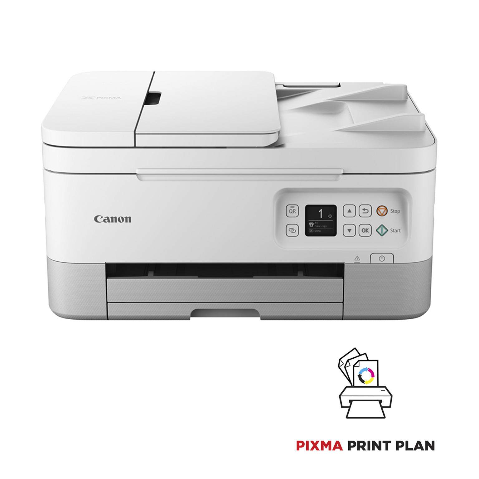 Canon PIXMA TS74501i Multifunctionele inkjetprinter A4 Printen WiFi, USB, Bluetooth