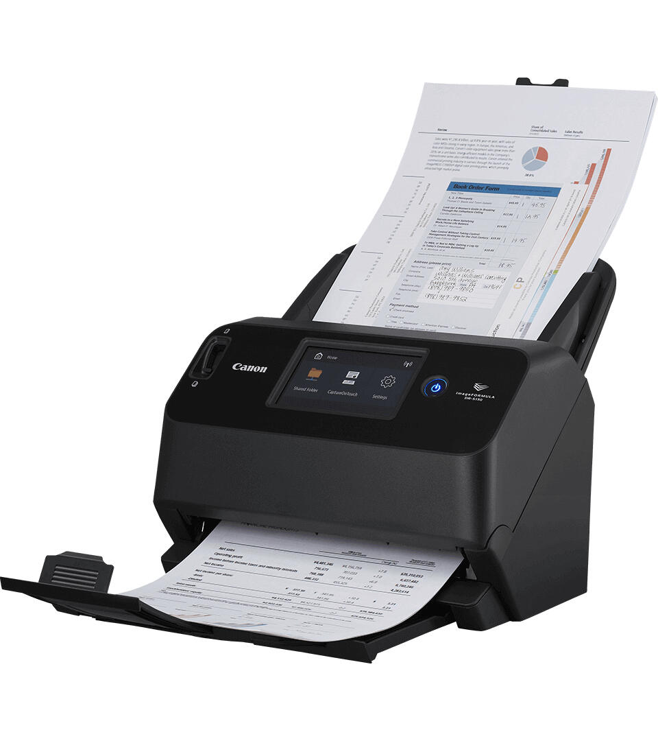 Canon imageFORMULA DR-S130 600 x 600 DPI ADF-scanner Zwart A4