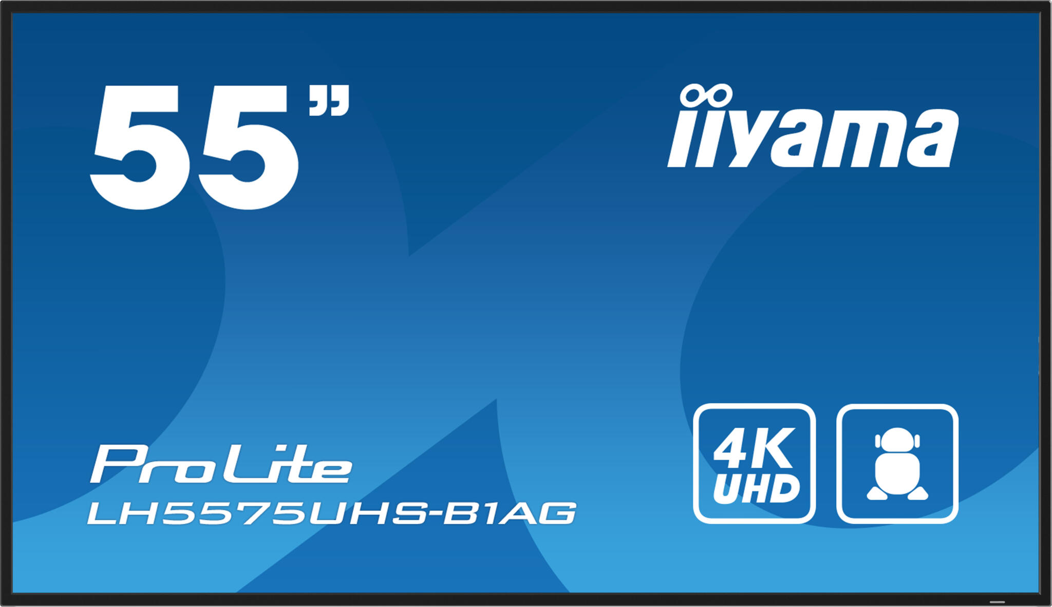 Iiyama ProLite LH5575UHS-B1AG Digital Signage display Energielabel: G (A G) 139 cm 54.6 inch 3840 x 