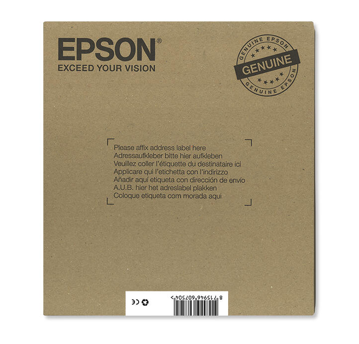 Epson C13T16264511 Zwart, Cyaan, Geel inktcartridge