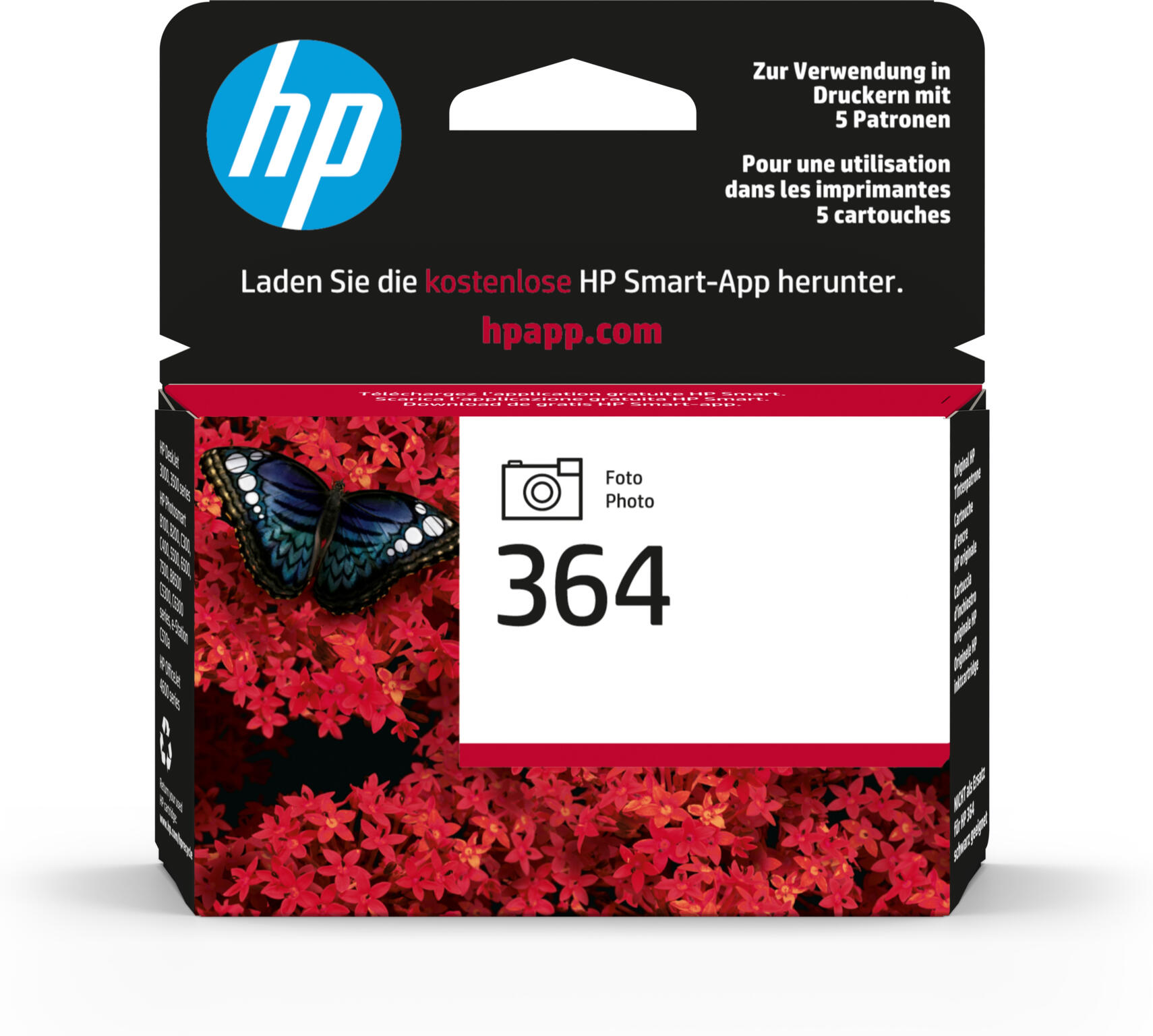 INK CARTRIDGE 364 PHOTO BLACK BLISTER RF