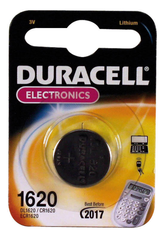 Duracell DL1620   MINICEL 3V    DU