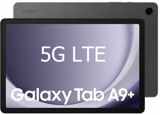 Samsung Galaxy Tab A9 Plus (2023) 128GB Wifi + 5G Tablet Grijs