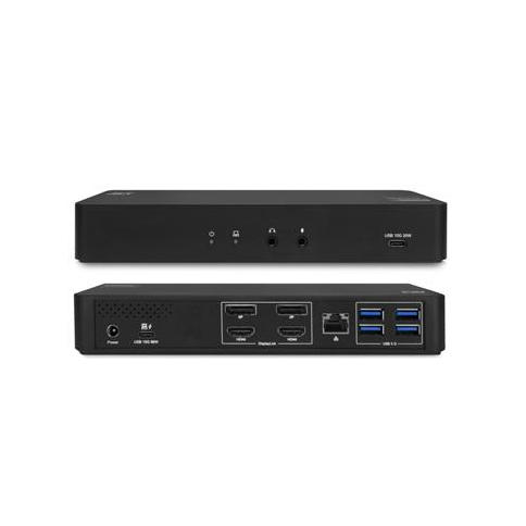 ACT USB-C Docking Station 4K, voor 2 HDM