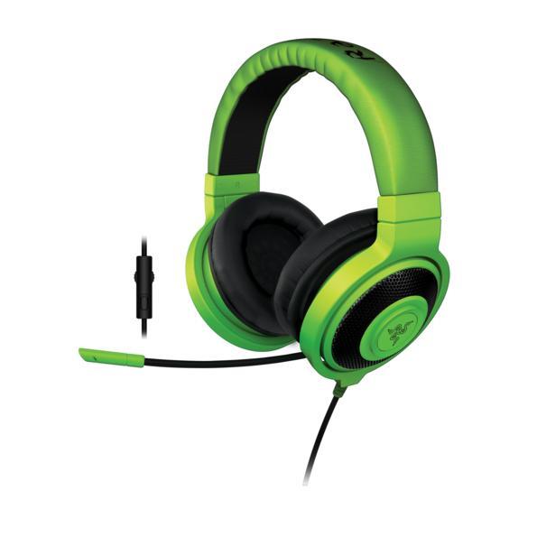 Image of Gaming headset 3.5 mm jackplug Kabelgebonden Razer Kraken Pro Green 2015 Over Ear Groen